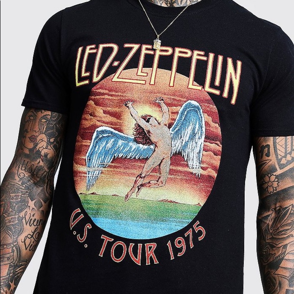 Led Zepplin band tee